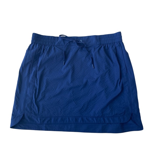 Vineyard Vines Navy Skirt Drawstring Performance Wicking Lightweight XXL NWT - Picture 2 of 3